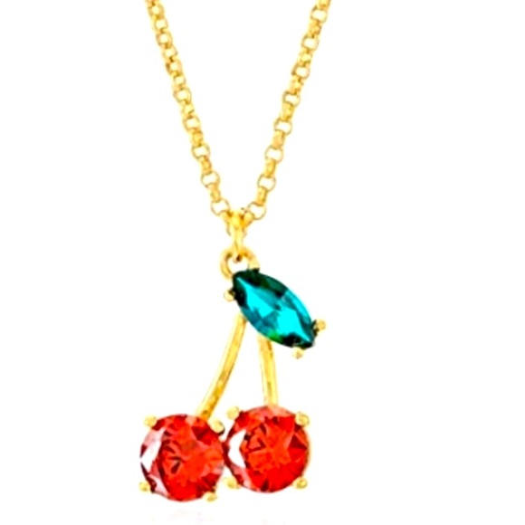 Kate Spade Cherry Necklace NEW